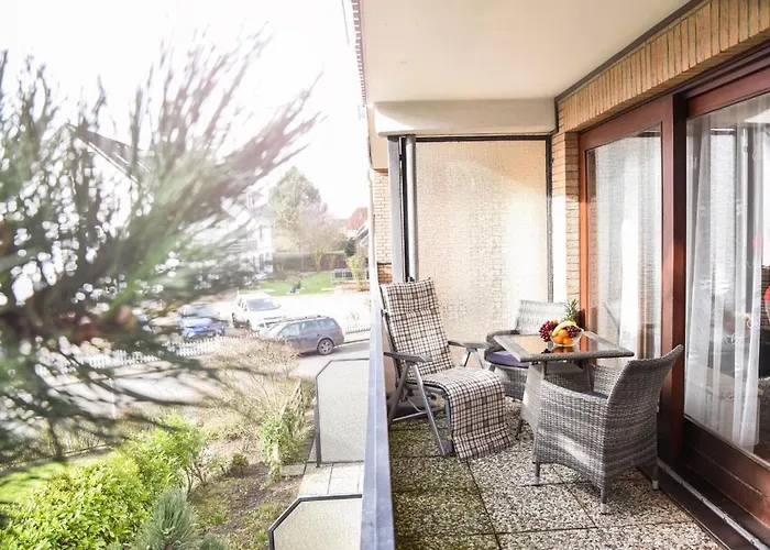 Muschelbank Semesterbostad Büsum